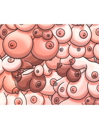 DIABLO PICANTE - ALFOMBRILLA RATÓN COLOR TETAS