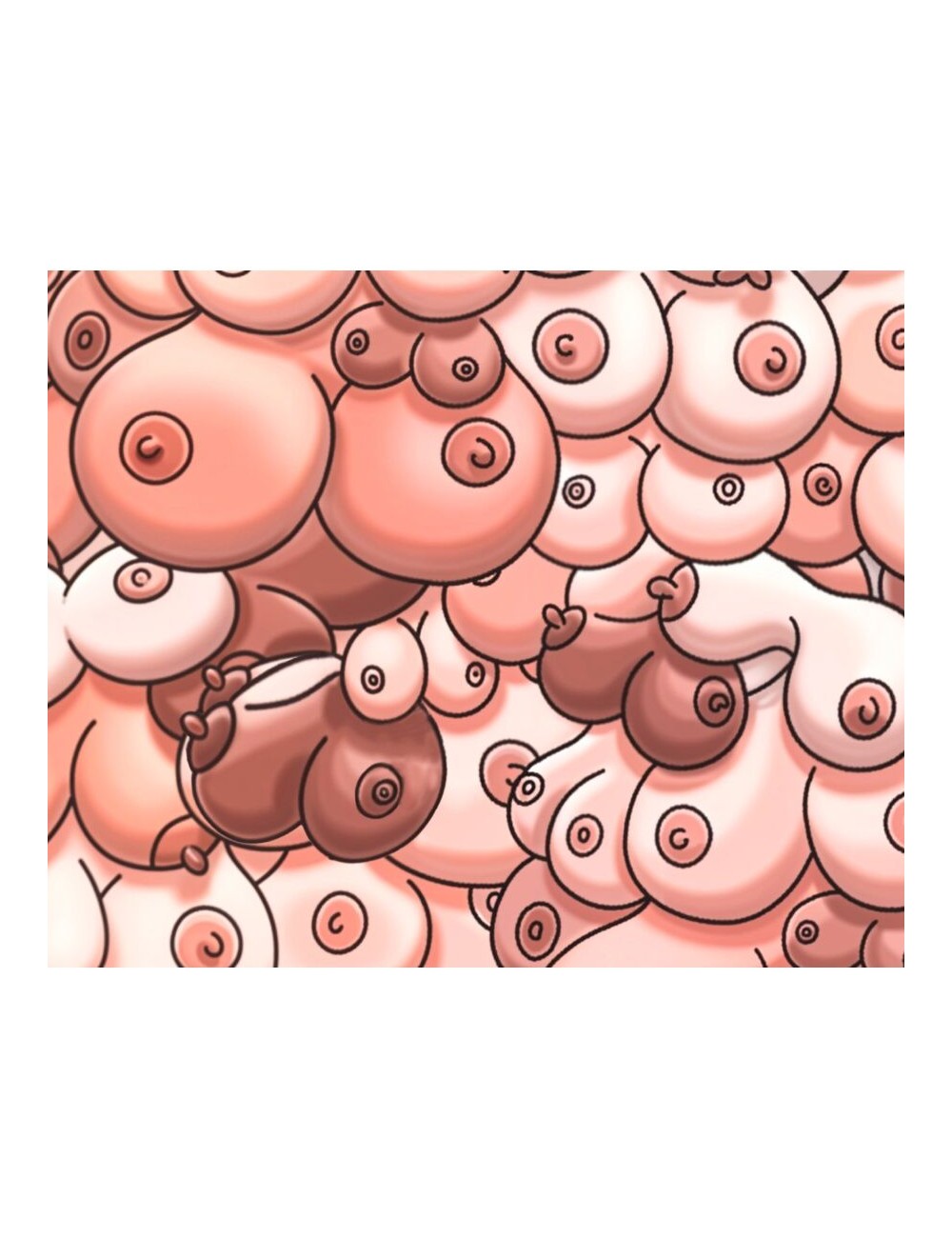 DIABLO PICANTE - ALFOMBRILLA RATÓN COLOR TETAS