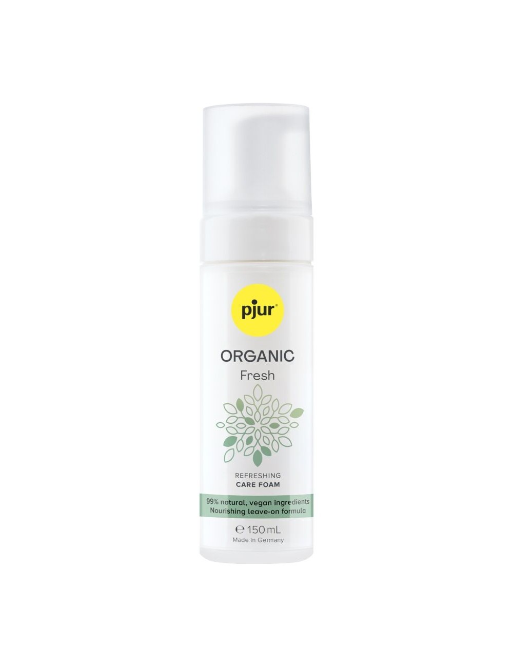 PJUR - ORGANIC FRESH ESPUMA REFRESCANTE VEGANA SIN ENJUAGUE 150 ML