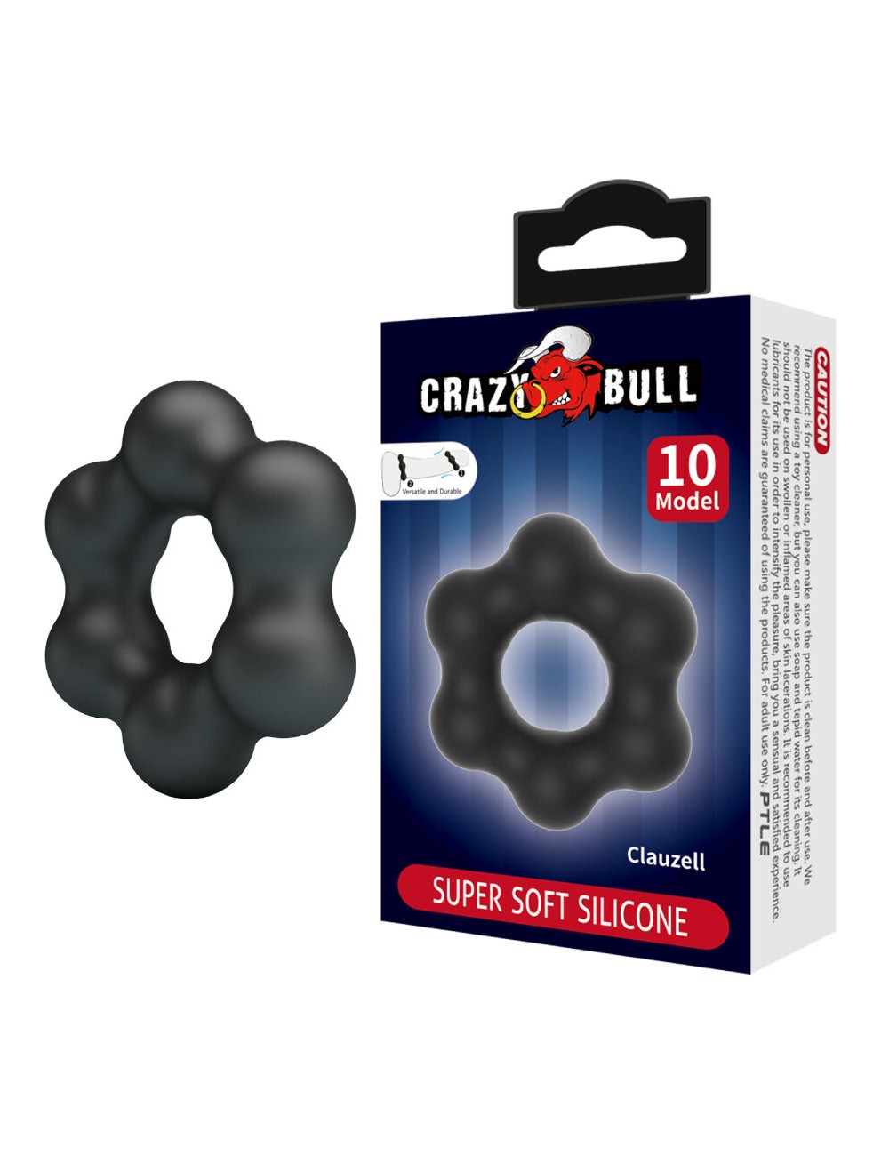 CRAZY BULL - CLAUZELL ANILLO SILICONA MODELO 10