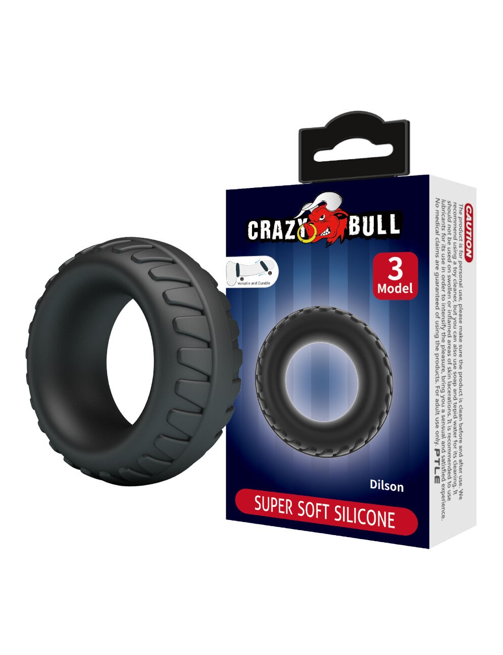 CRAZY BULL - DILSON ANILLO SILICONA MODELO 3