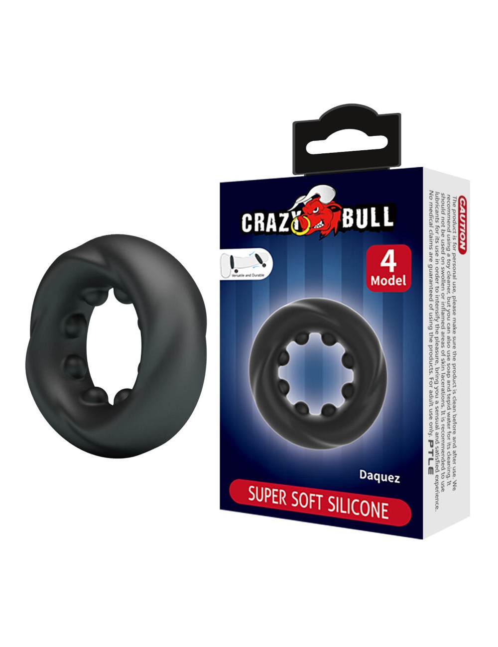 CRAZY BULL - DAQUEZ ANILLO SILICONA MODELO 4