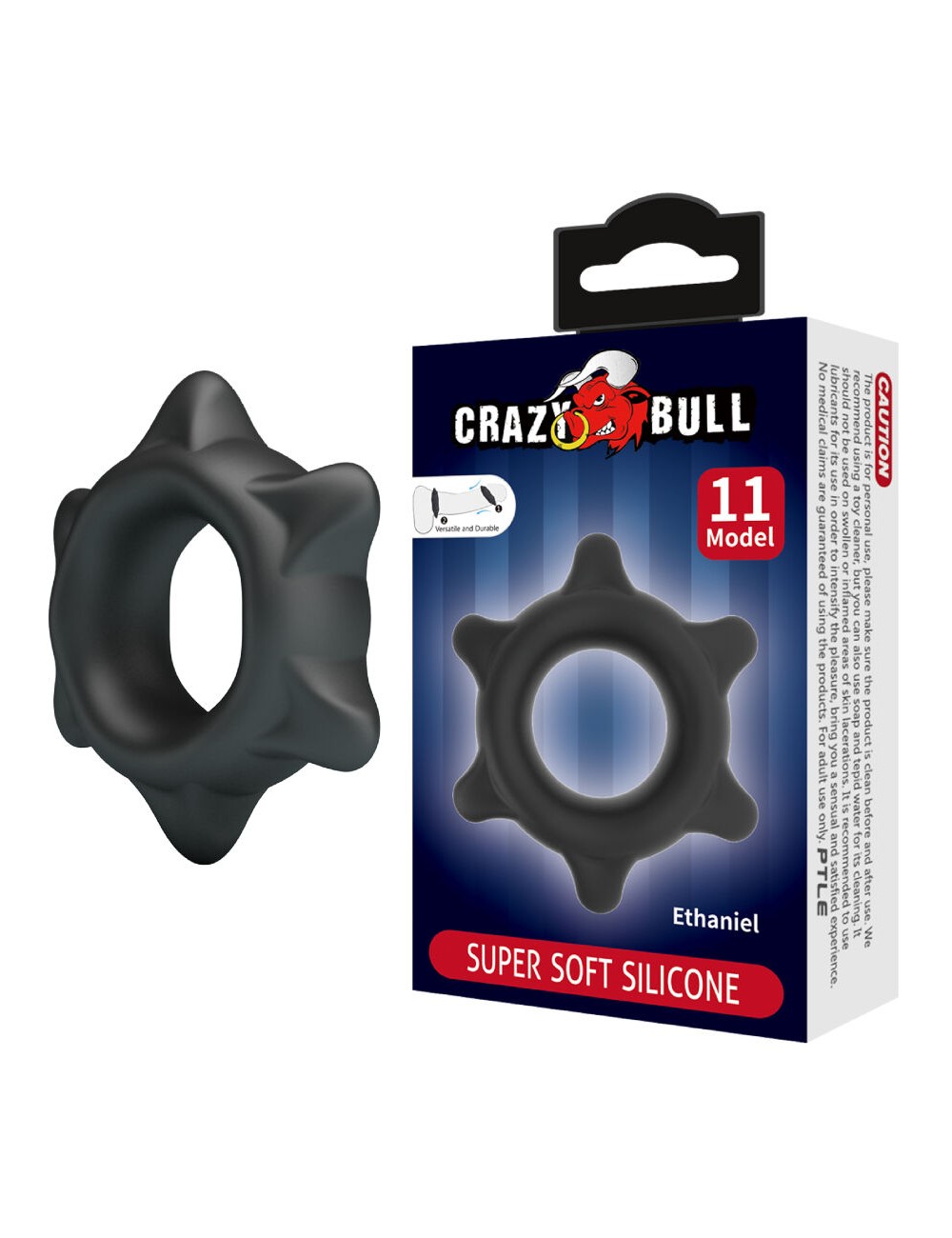 CRAZY BULL - ETHANIEL ANILLO SILICONA MODELO 11