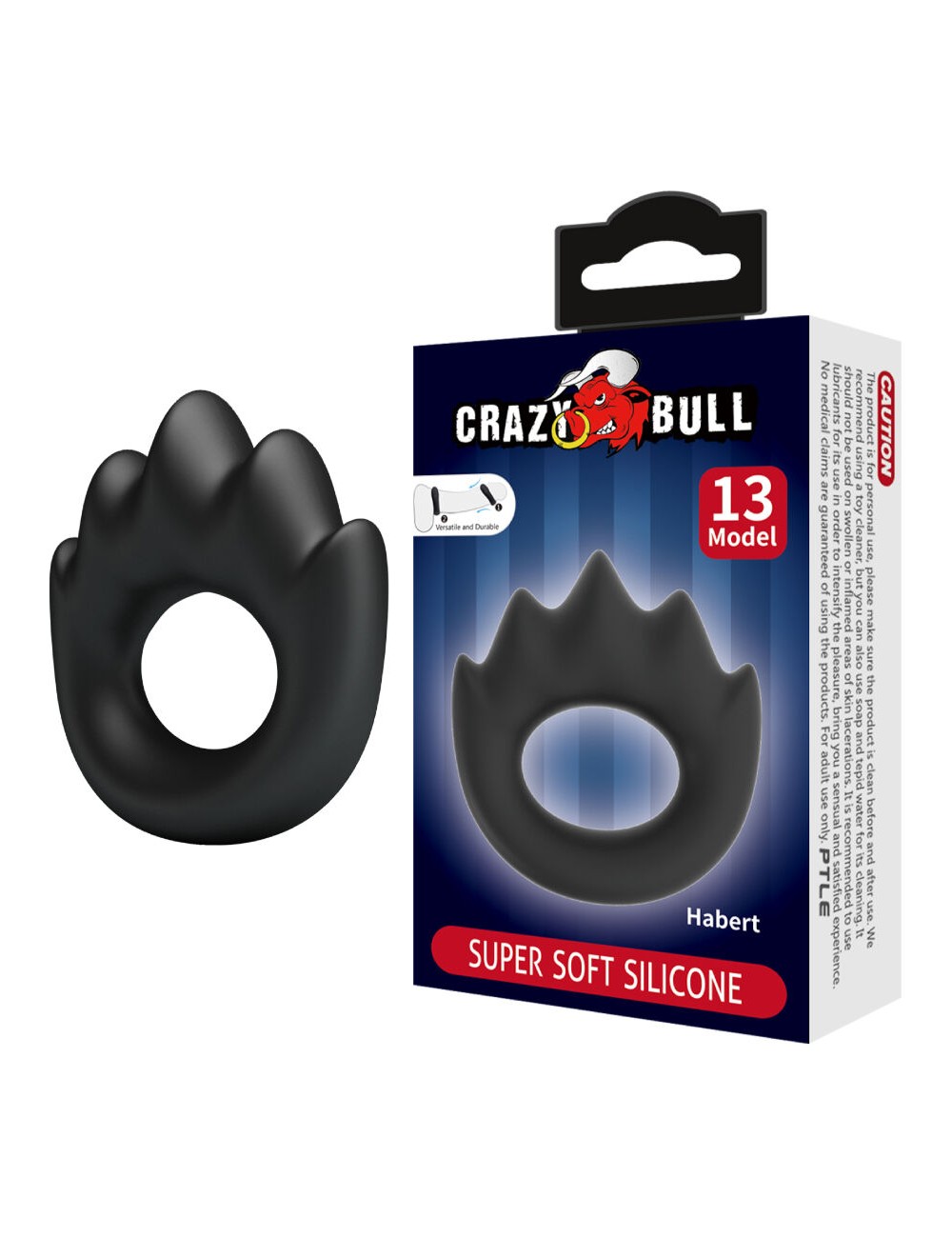 CRAZY BULL - HABERT ANILLO SILICONA MODELO 13