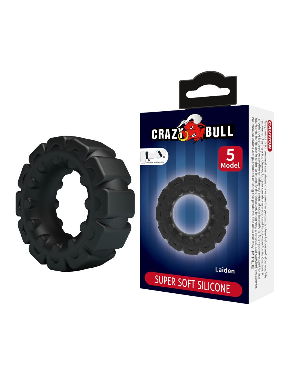 CRAZY BULL - LAIDEN ANILLO SILICONA MODELO 5