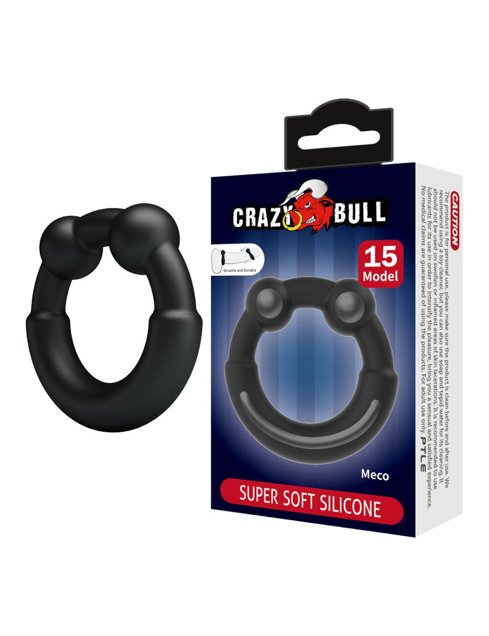 CRAZY BULL - MECO ANILLO SILICONA MODELO 15