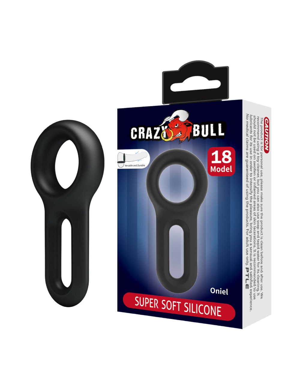 CRAZY BULL - ONIEL ANILLO SILICONA MODELO 18