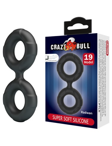 CRAZY BULL - RADWAN ANILLO DOBLE SILICONA MODELO 19