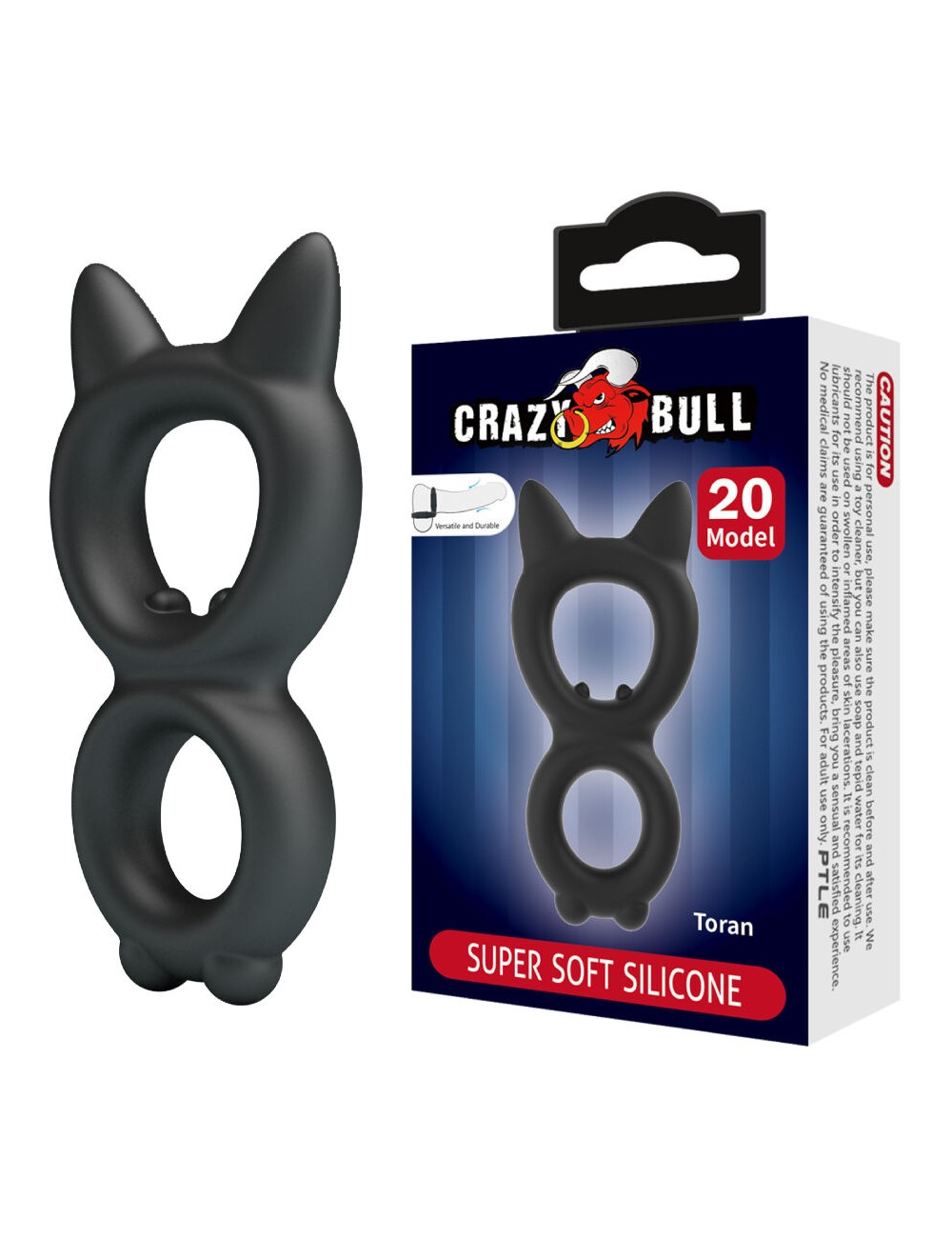 CRAZY BULL - TORAN ANILLO DOBLE SILICONA MODELO 20