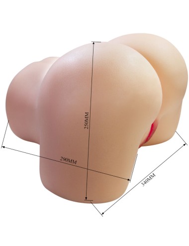 CRAZY BULL - JULIA TRASERO FEMENINO REALISTA VAGINA Y ANAL 11 KG