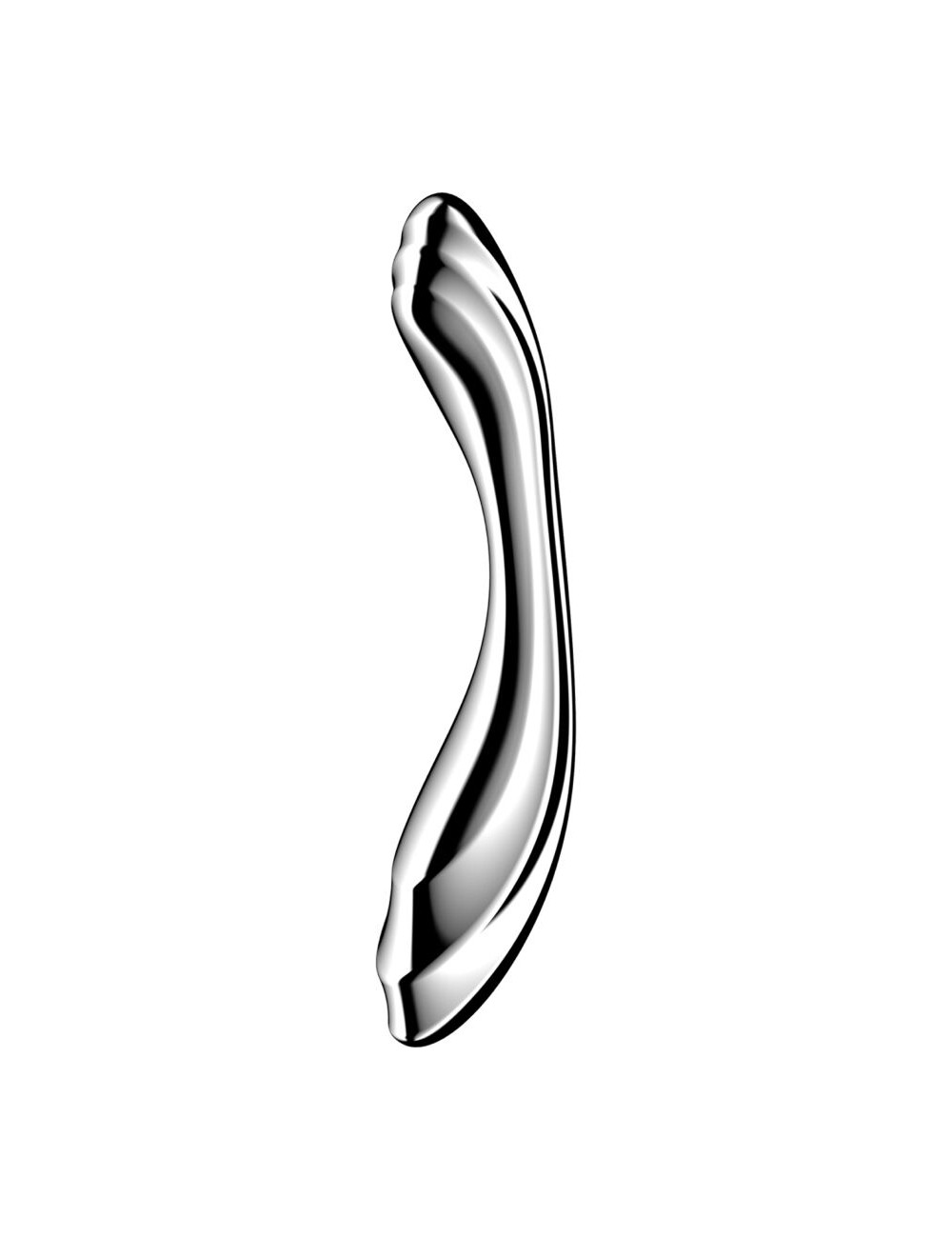 SATISFYER - PURE GRAVITY 2 DILDO ACERO INOXIDABLE DOBLE USO