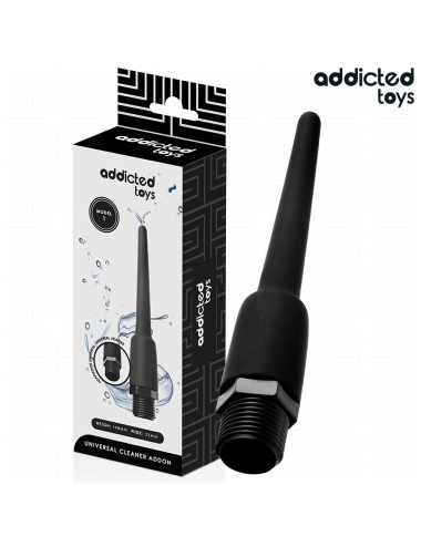 ADDICTED TOYS - LIMPIADOR ANAL CON ADAPTADOR UNIVERSAL MODELO 1