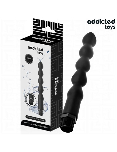 ADDICTED TOYS - LIMPIADOR ANAL CON ADAPTADOR UNIVERSAL MODELO 6