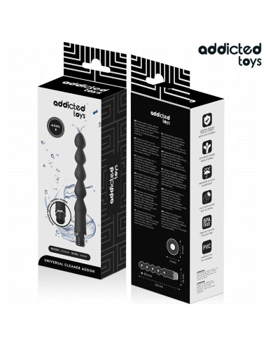 ADDICTED TOYS - LIMPIADOR ANAL CON ADAPTADOR UNIVERSAL MODELO 6
