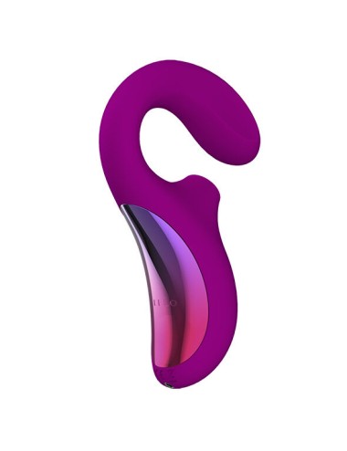 LELO - ENIGMA DOBLE ESTIMULACIÓN SUCCION MASAJEADOR MORADO