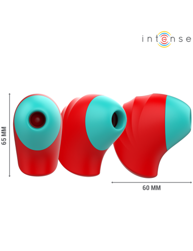 INTENSE - DONNIE ESTIMULADOR CLÍTORIS ROJO/VERDE