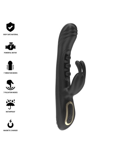 IBIZA - VIBRADOR RABBIT PERLAS CON PULSACIÓN