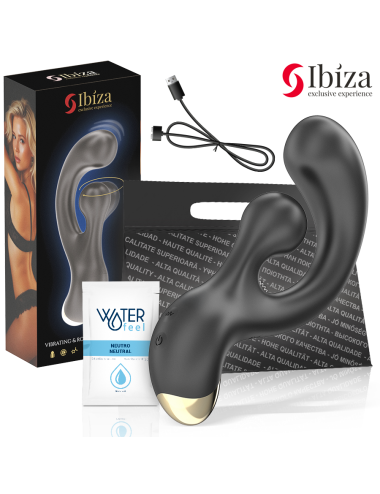IBIZA -VIBRADOR PUNTO G Y ESTIMULADOR ROTATORIO