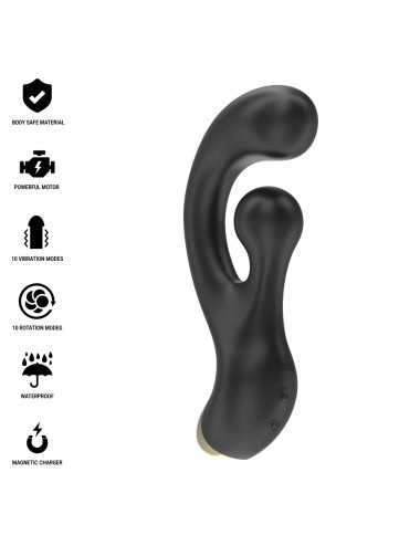 IBIZA -VIBRADOR PUNTO G Y ESTIMULADOR ROTATORIO
