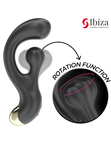 IBIZA -VIBRADOR PUNTO G Y ESTIMULADOR ROTATORIO