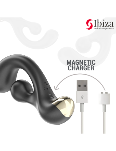 IBIZA -VIBRADOR PUNTO G Y ESTIMULADOR ROTATORIO