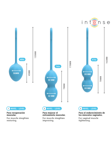 INTENSE - CHARLI KIT BOLAS KEGEL OCEAN
