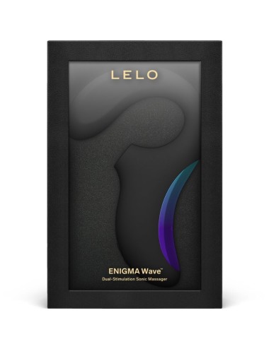 LELO - ENIGMA WAVE MASAJEADOR TRIPLE VIBRACIÓN NEGRO