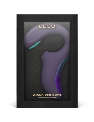 LELO - ENIGMA DOUBLE SONIC VIBRADOR PUNTO G MORADO