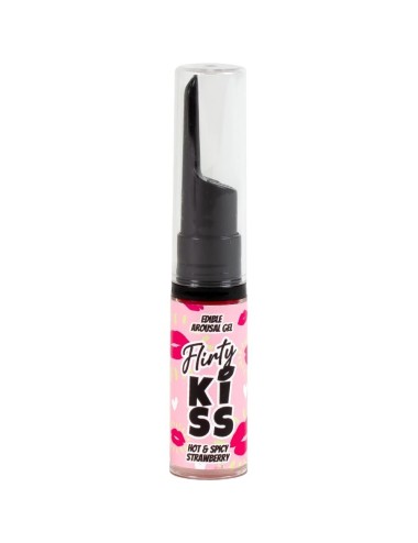 SECRETPLAY - FLIRTY KISS GELES CON EFECTOS SEXO ORAL FRESA & MENTA 2 x 8 GR