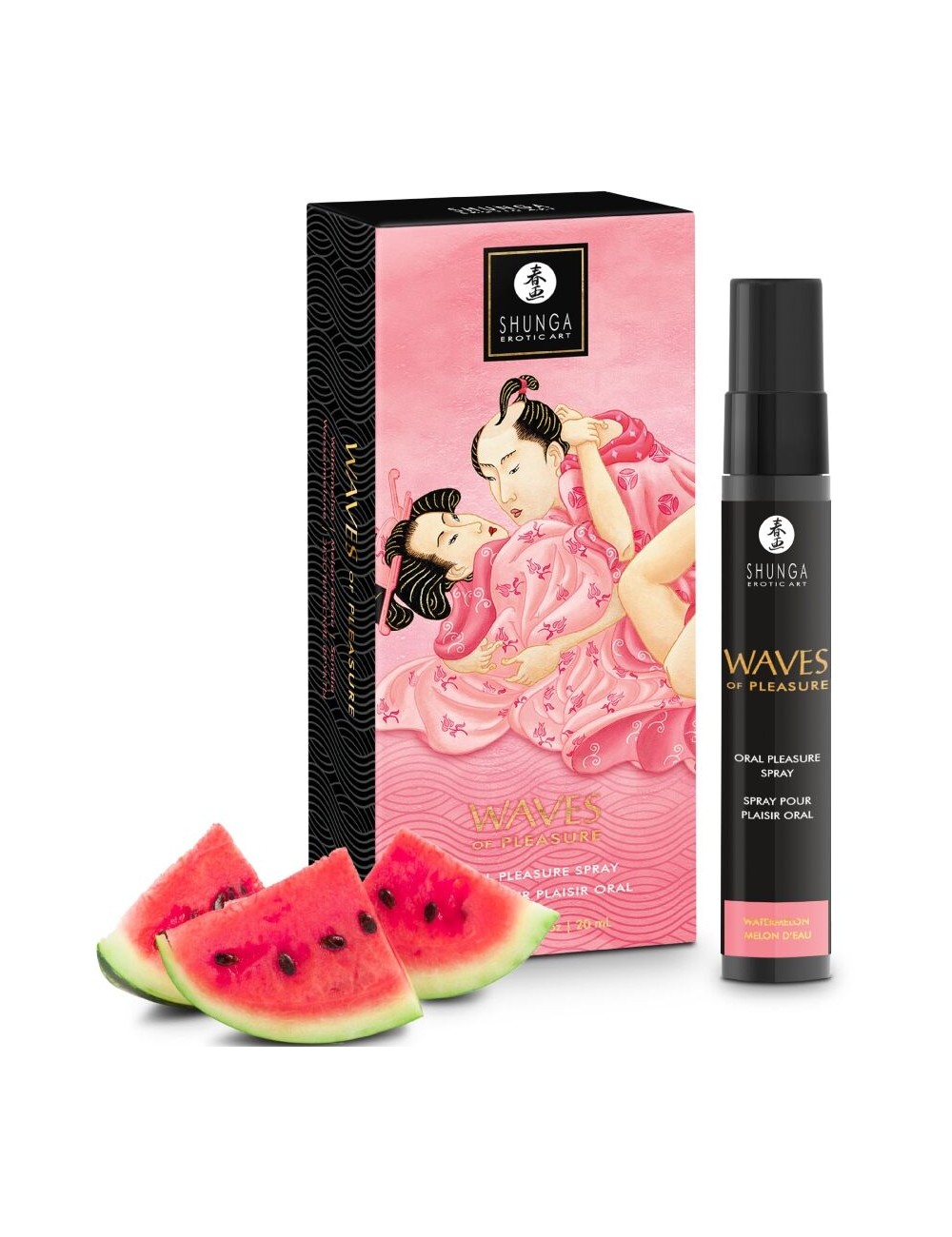 SHUNGA - WAVES PLEASURE SPRAY ORAL SEDUCTOR SANDÍA 20 ML