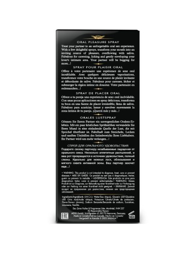 SHUNGA - WAVES PLEASURE SPRAY ORAL SEDUCTOR SANDÍA 20 ML