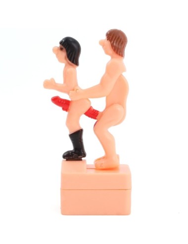 DIABLO PICANTE - MUÑECO BROMA POSTURA SEXUAL POR DETRÁS CON CUERDA HOMBRES