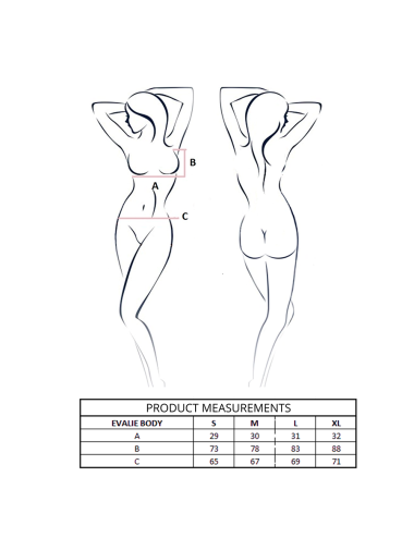 PASSION - EVALIE BODY BLANCO S/M