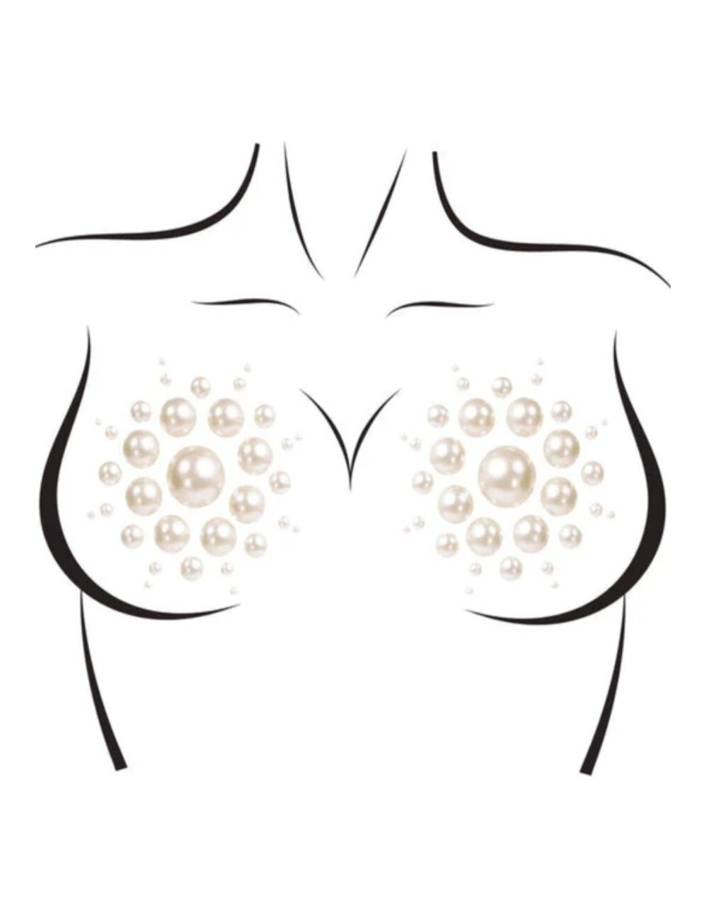 LEG AVENUE - ISLA PEGATINAS ADHESIVAS PARA PEZONES