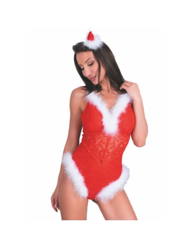 LIVCO CORSETTI FASHION - NAUGHTY SANTA LC 90706 BODY NAVIDEÑO L/XL