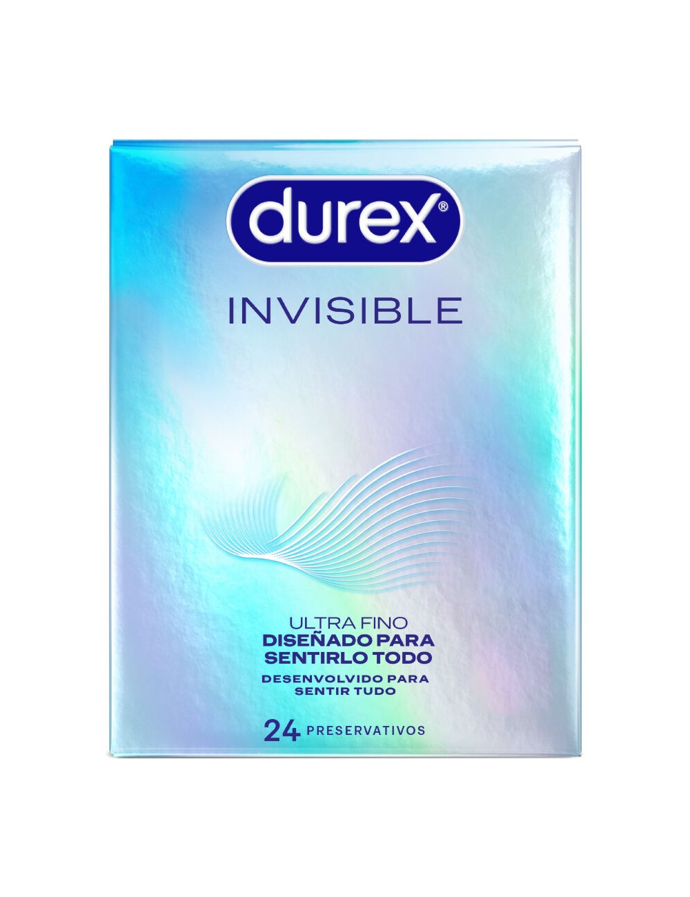DUREX - PRESERVATIVOS INVISIBLE ULTRA FINO 24 UNIDADES