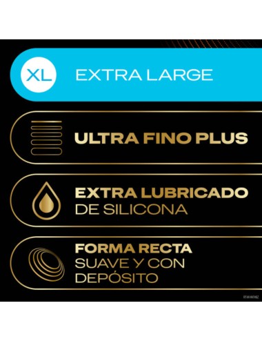 DUREX - CONEXIÓN TOTAL XL ULTRA FINO PLUS SIN LÁTEX 10 UNIDADES