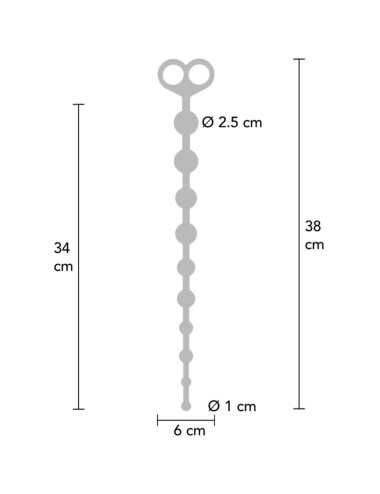 TOYJOY - BOLAS ANALES FLEXIBLES