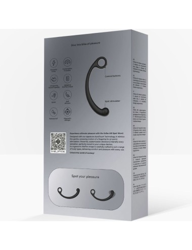 SNAIL VIBE - AXI VARITA DE MASAJE VIBRADORA NEGRO