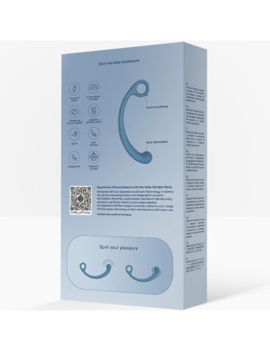 SNAIL VIBE - AXI VARITA DE MASAJE VIBRADORA AZUL