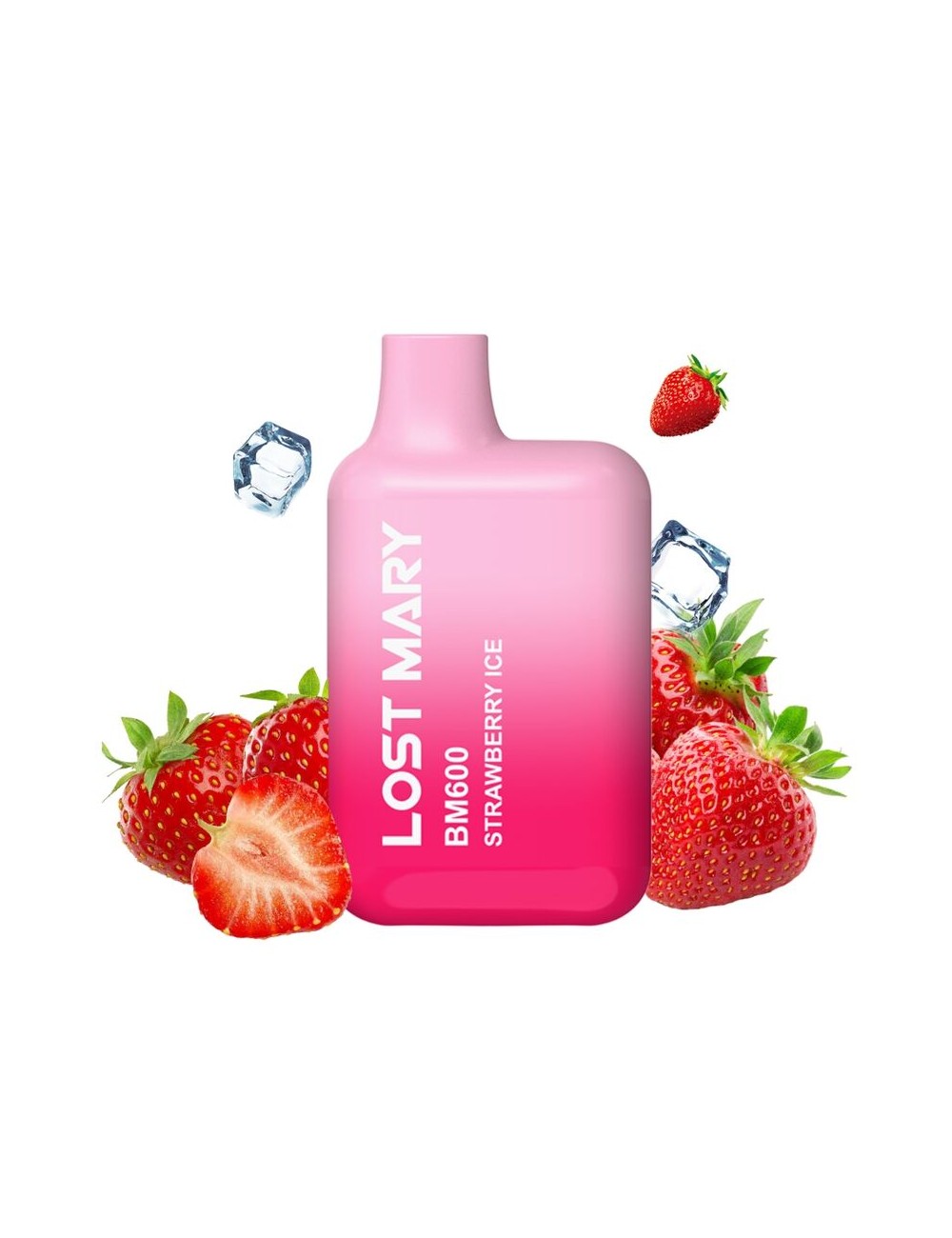 LOST MARY - BM600 VAPER NICOTINA 2% DESECHABLE SABOR FRESA HELADA