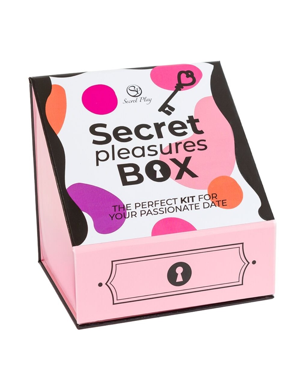 SECRET PLAY - CAJA DE PLACERES PARA PAREJAS DADOS + BALA VIBRADORA + PLUMERO