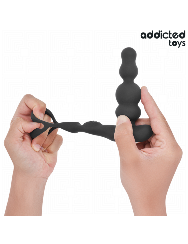 ADDICTED TOYS - MASAJEADOR PROSTÁTICO ROTATORIO CONTROL REMOTO