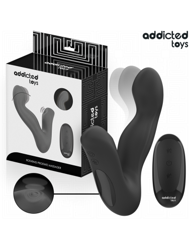 ADDICTED TOYS - MASAJEADOR PROSTÁTICO OSCILANTE CON MODO PULSACIONES CONTROL REMOTO