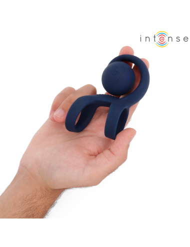 INTENSE - TYSON ANILLO POTENCIADOR CON CARACOL VIBRADOR Ø 3