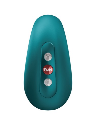 FUN FACTORY - CHERIE DOBLE VIBRADOR AIR PULSE VERDE