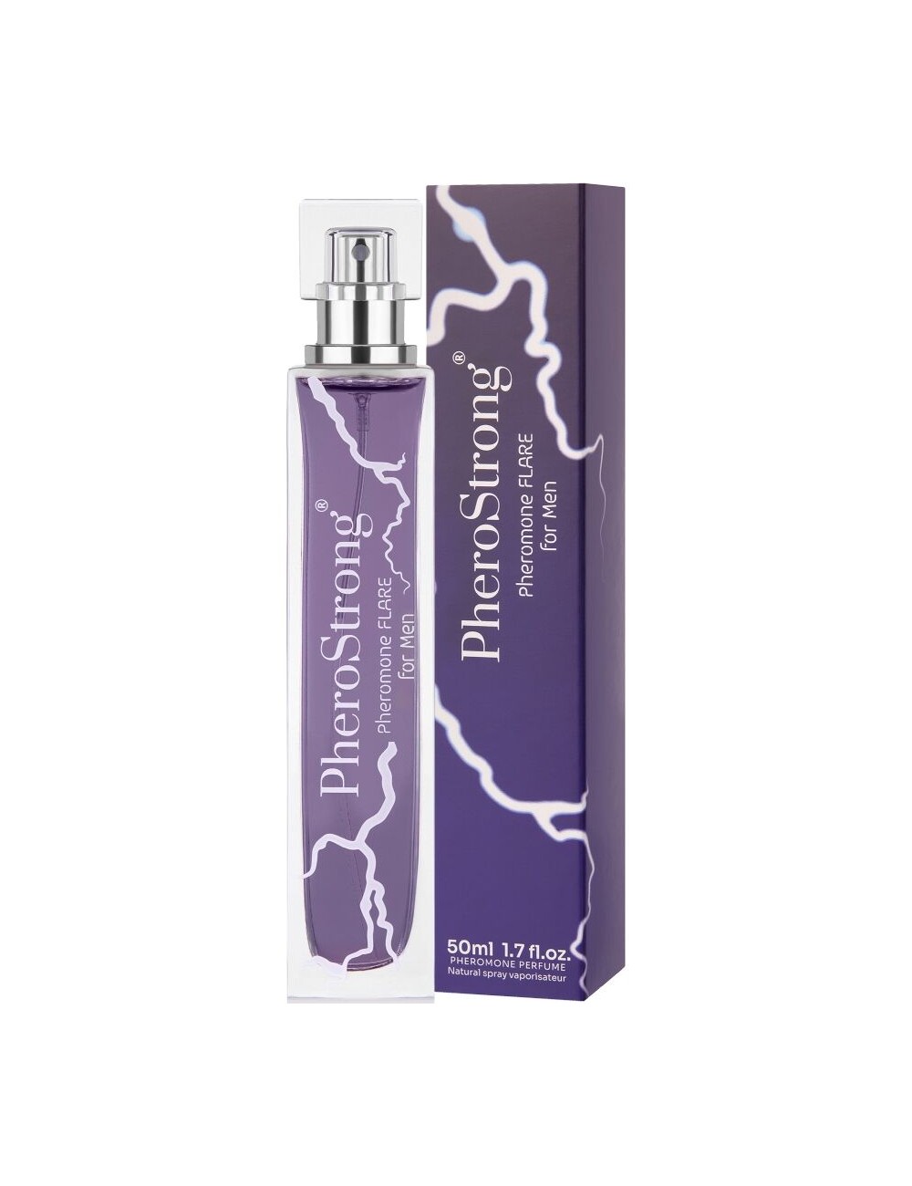 PHEROSTRONG - FLARE PERFUME CON FEROMONAS PARA HOMBRE 50 ML