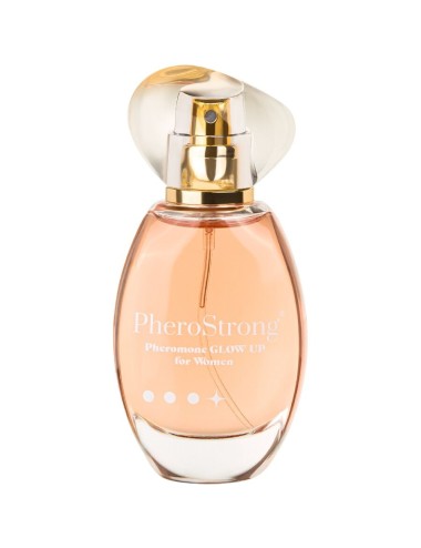 PHEROSTRONG - GLOW UP PERFUME CON FEROMONAS PARA MUJER 50 ML