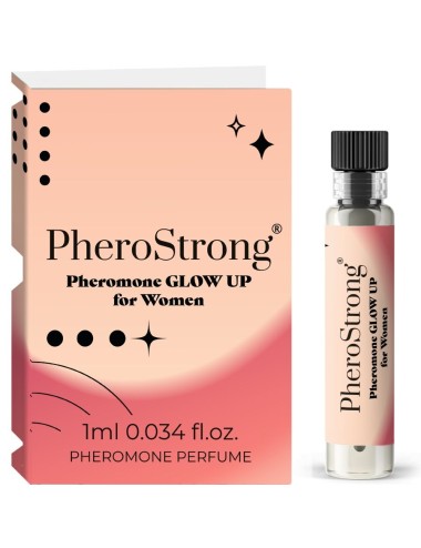 PHEROSTRONG - GLOW UP PERFUME CON FEROMONAS PARA MUJER 1 ML