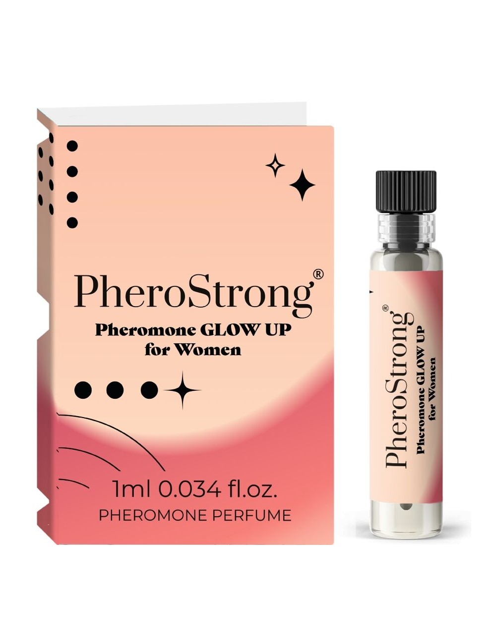 PHEROSTRONG - GLOW UP PERFUME CON FEROMONAS PARA MUJER 1 ML